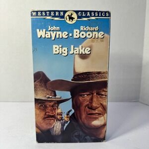 Big Jake VHS John Wayne Richard Boone Western Classics Fox Video 1992 Movie VTG
